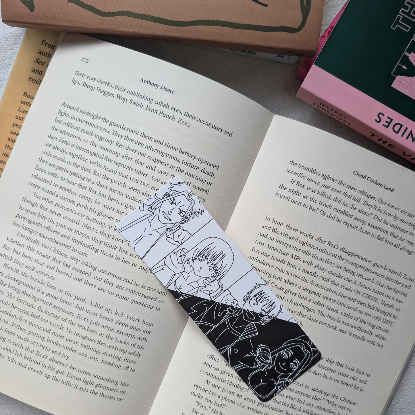 MANGA CHARACTERS - BOOKMARK