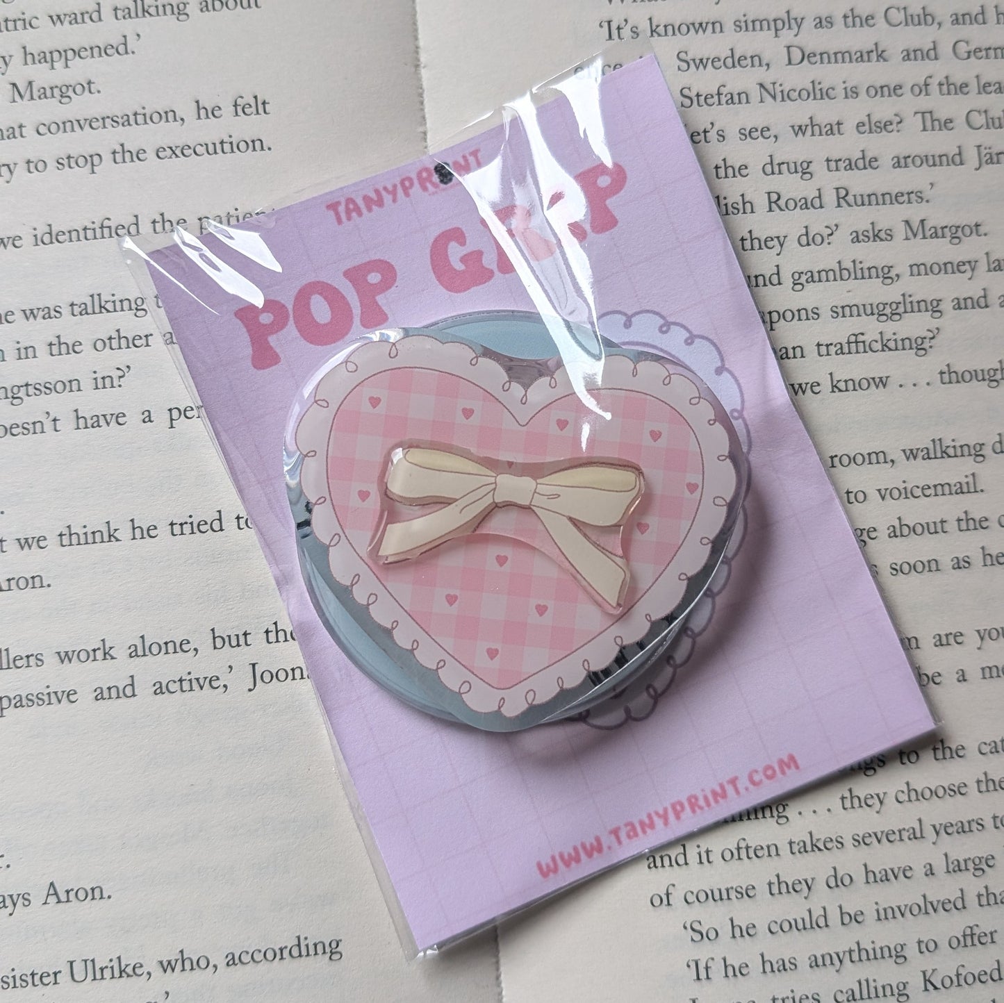 CUTE HEART - MAGNETIC POP GRIP