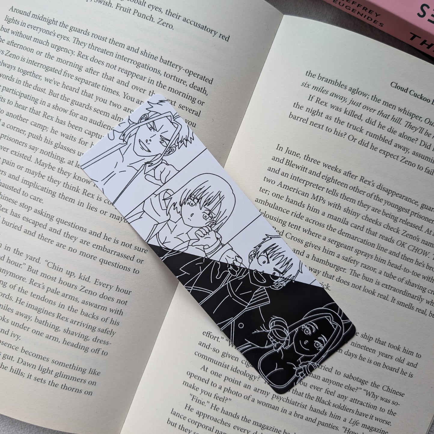 MANGA CHARACTERS - BOOKMARK