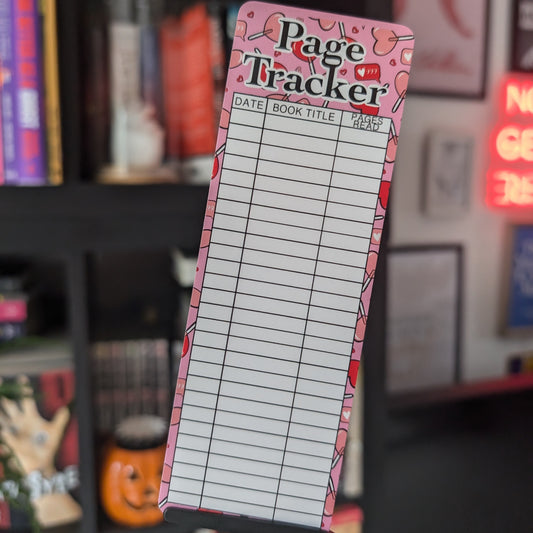 ROMANCE PAGE TRACKER - BOOKMARK