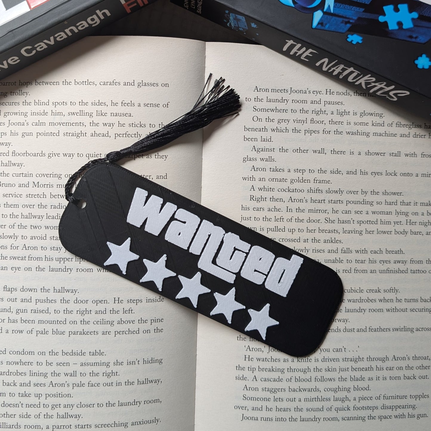 WANTED (GTA) - 3D PRINTED BOOKMARK
