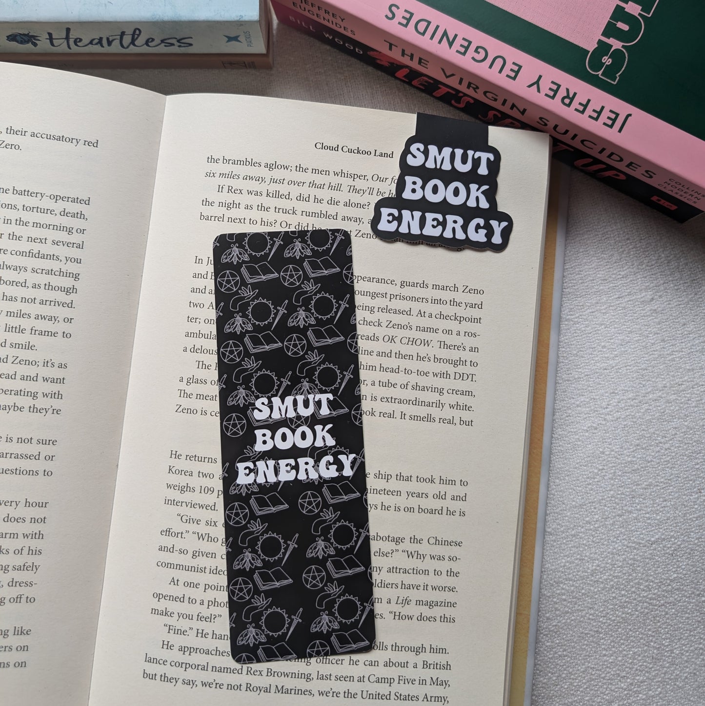 SMUT BOOK ENERGY - BOOKMARK