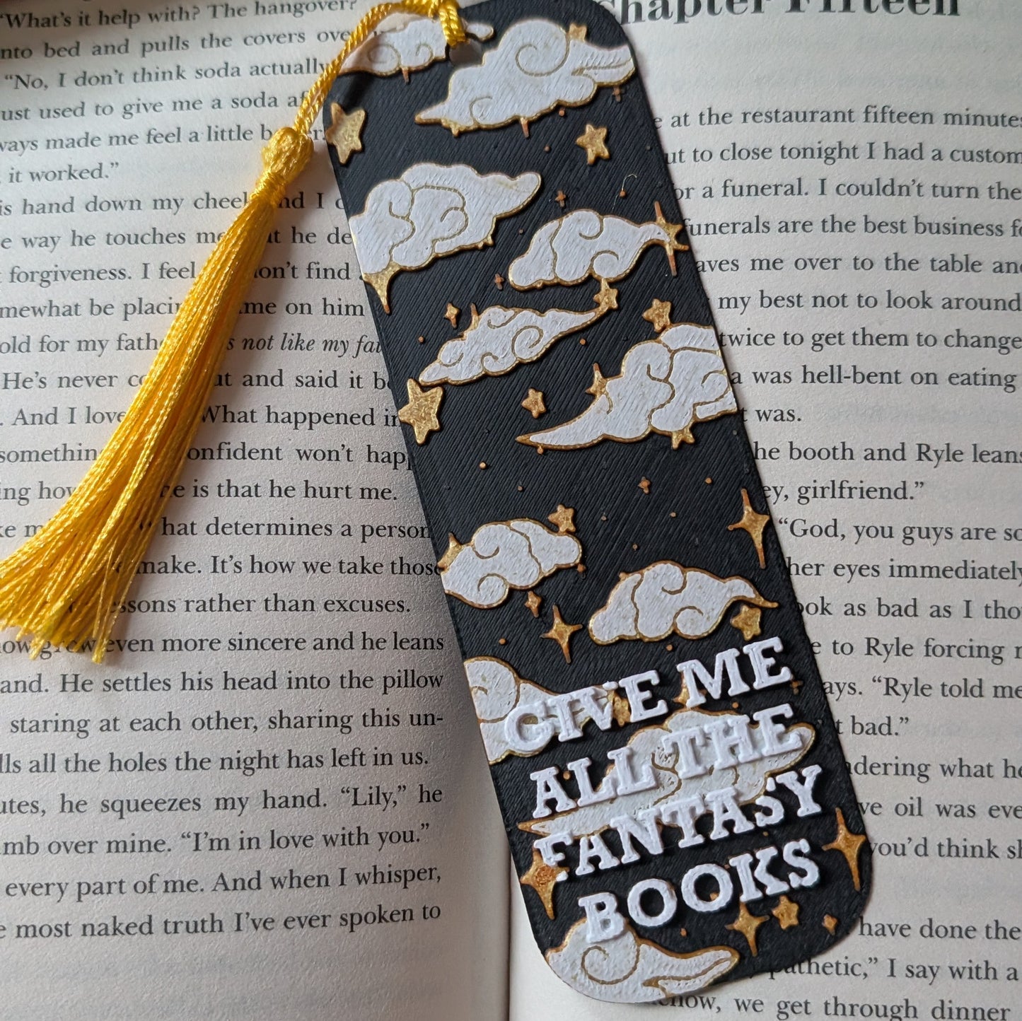 FANTASY BOOKS - 3D PRINTED BOOKMARK