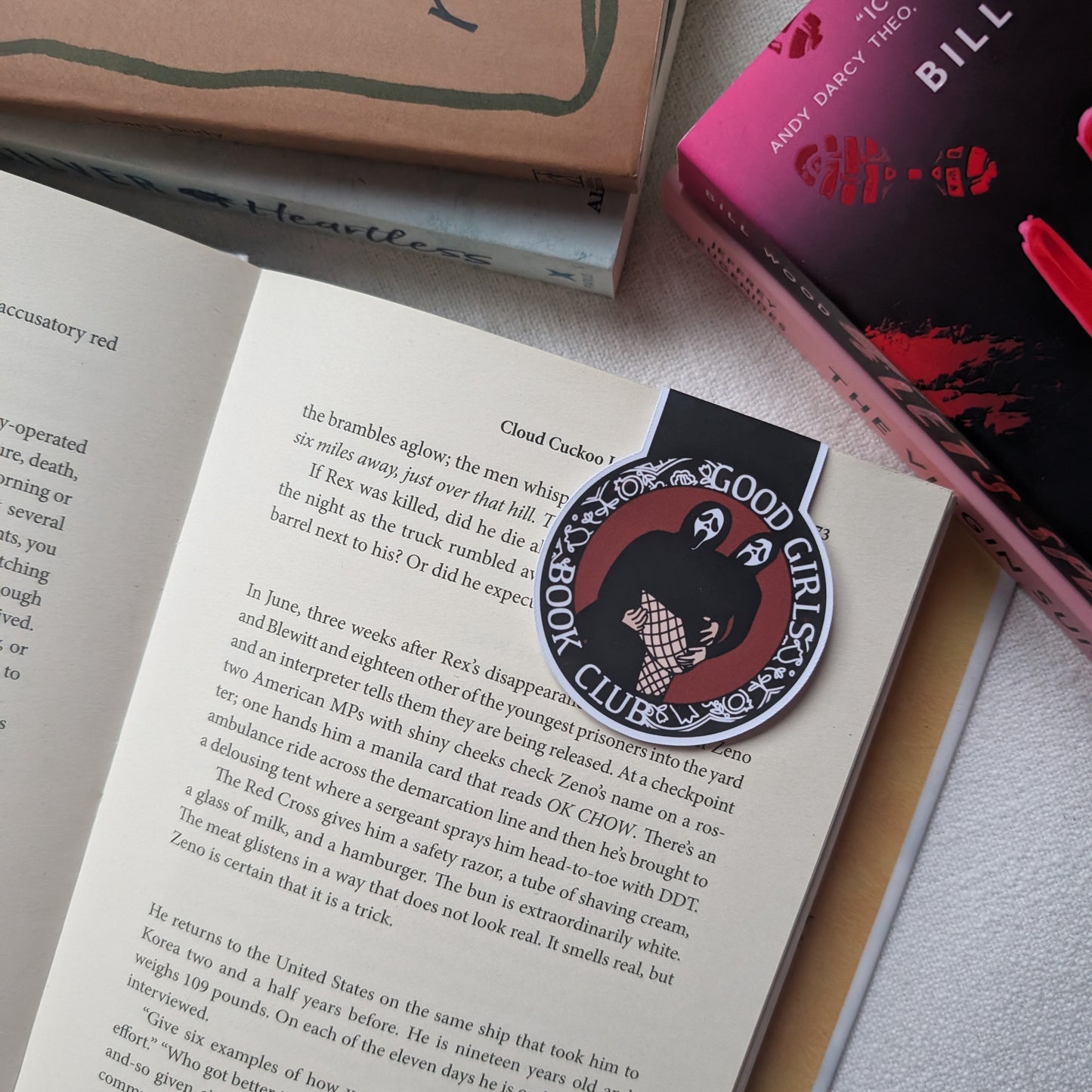 GOOD GIRLS BOOK CLUB - BOOKMARK