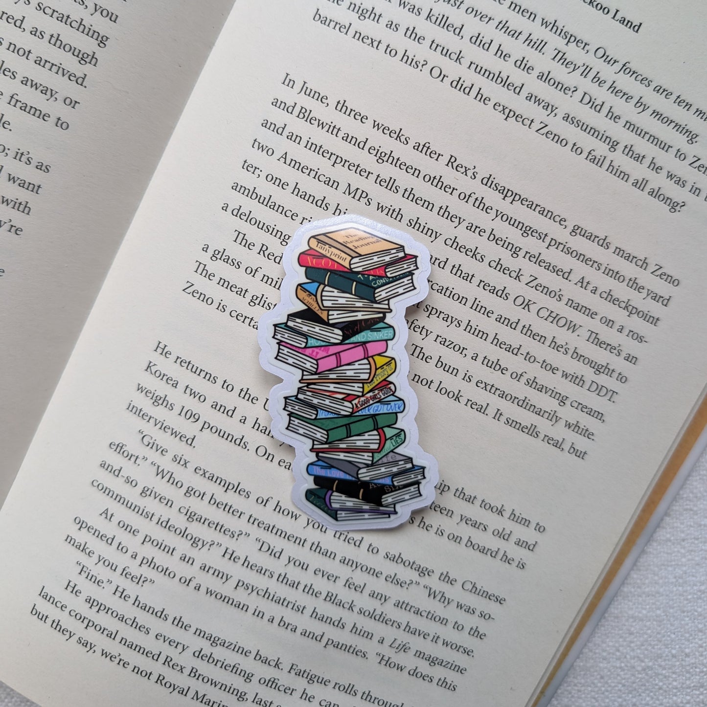 POPULAR BOOKSTACK - STICKER