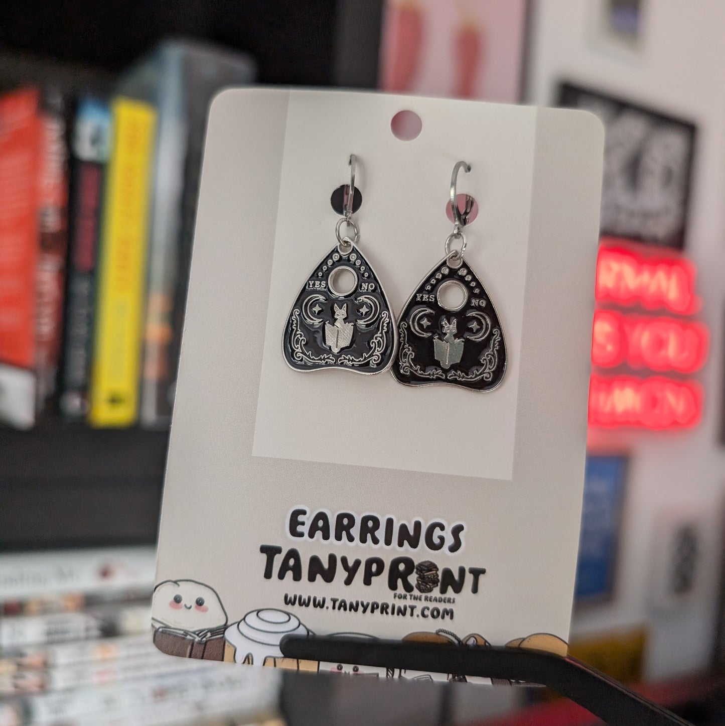 OUIJA PLANCHETTE - EARRINGS