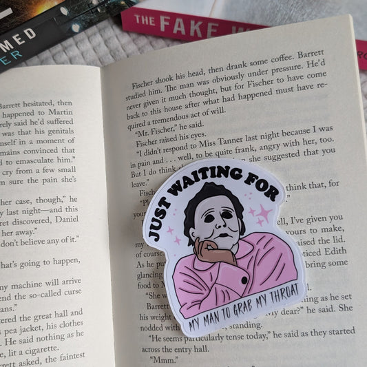 JUST WAITING FOR - STICKER