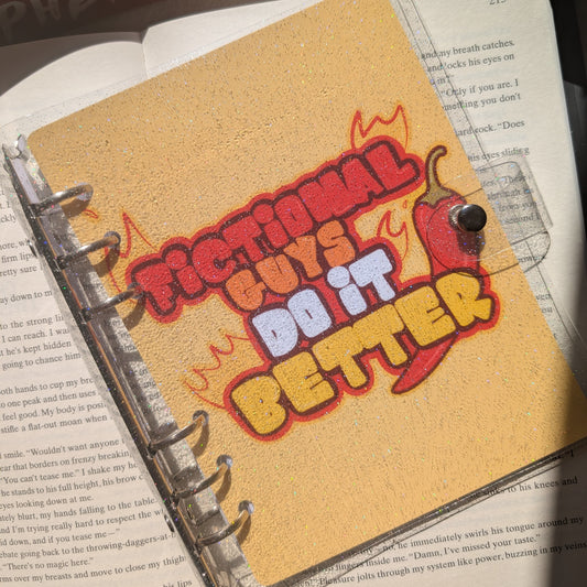 FICTIONAL GUYS DO IT BETTER - BOOKMARK BINDER (+ 4 BOOKMARKS)