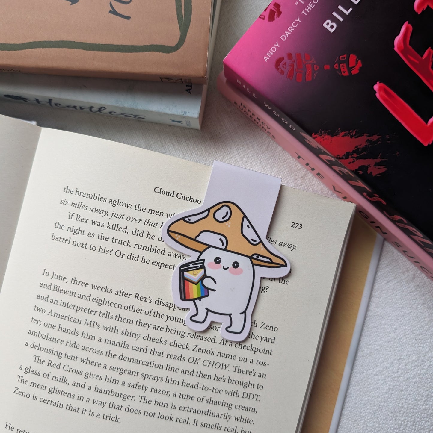 PRIDE MURPHY MUSHROOM - BOOKMARK