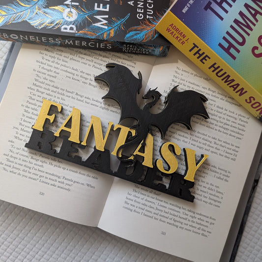 FANTASY READER - 3D PRINTED SIGN
