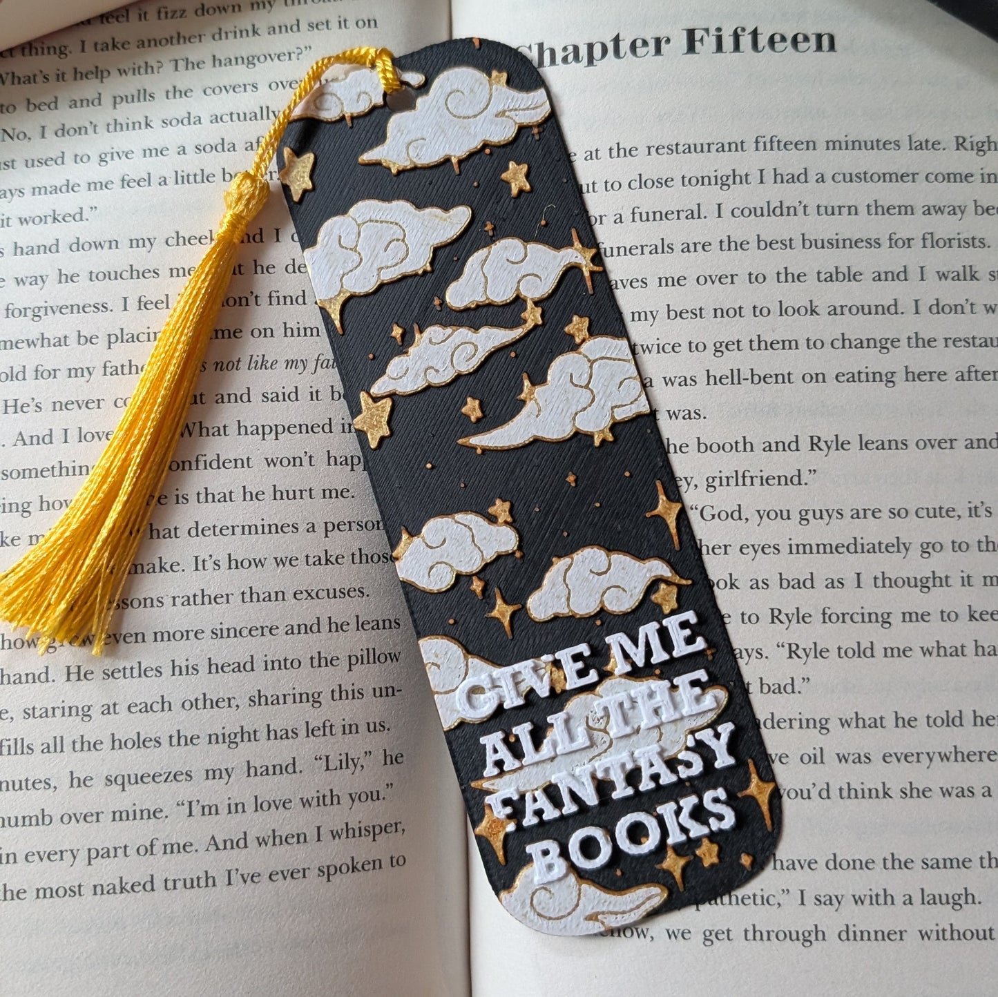 FANTASY BOOKS - 3D PRINTED BOOKMARK