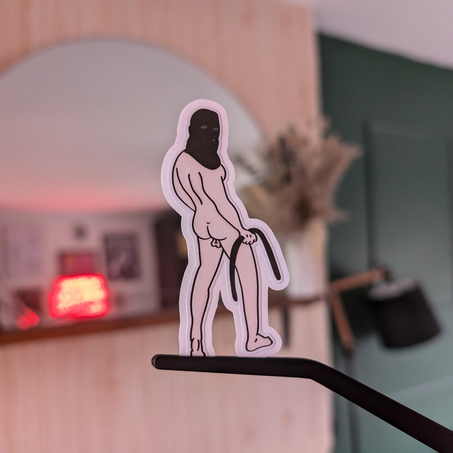 NAKED MASKED MAN - STICKER