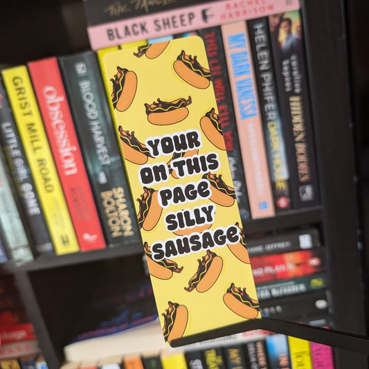 SILLY SAUSAGE - BOOKMARK