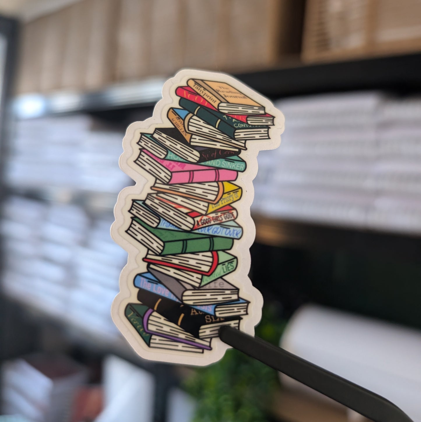 POPULAR BOOKSTACK - STICKER