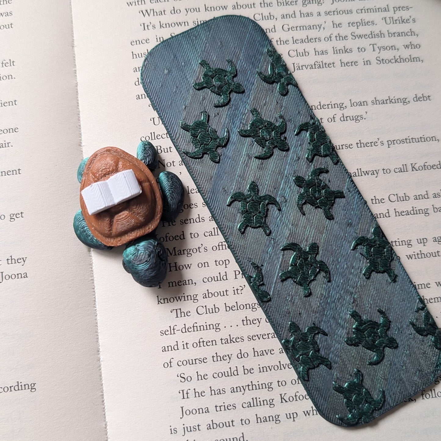TURTLE BUDDY - 3D PRINTED BOOKMARK