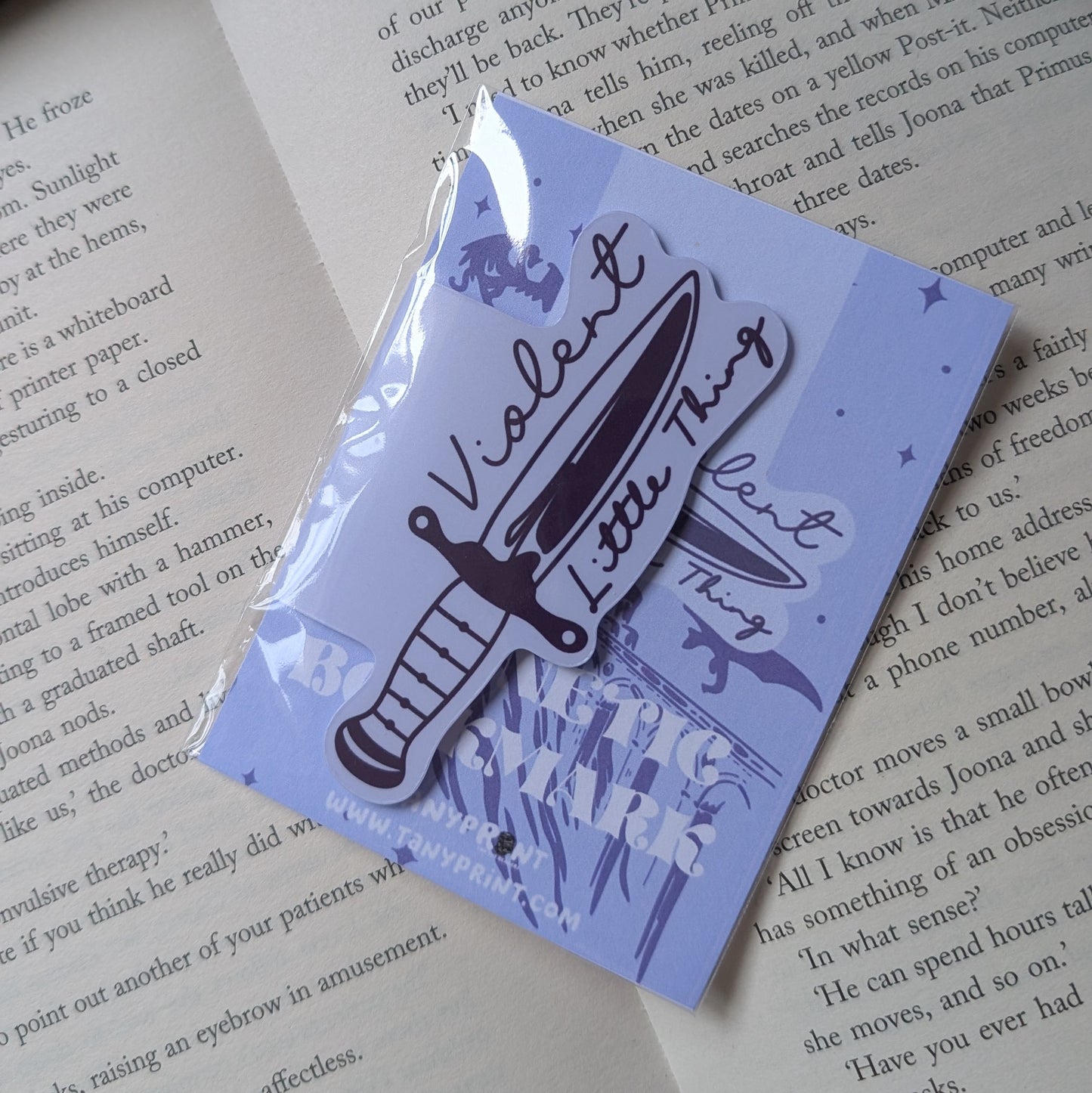 VIOLENT LITTLE THING - BOOKMARK