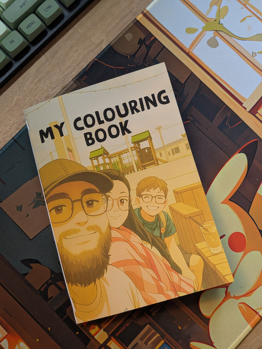 CUSTOM COLOURING BOOK