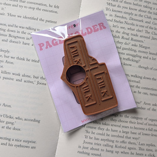 CHOCOLATE BAR - 3D PRINTED PAGE HOLDER