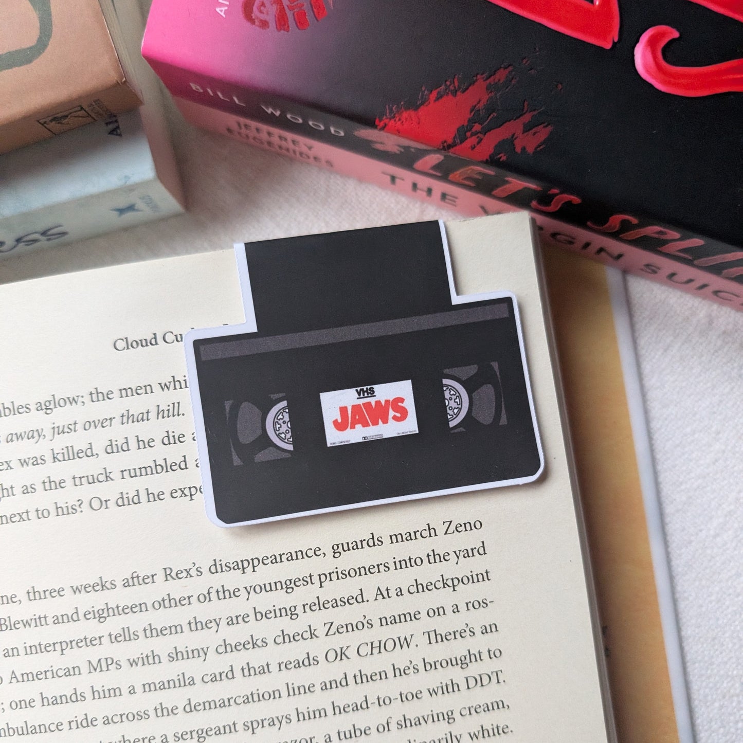 VHS TAPES - BOOKMARK