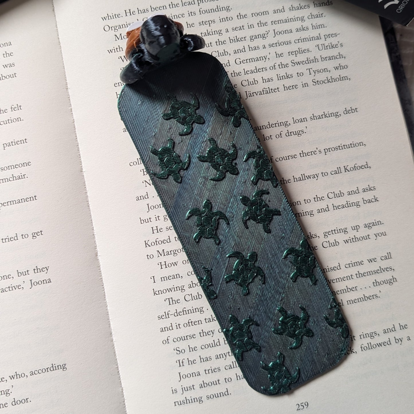 TURTLE BUDDY - 3D PRINTED BOOKMARK