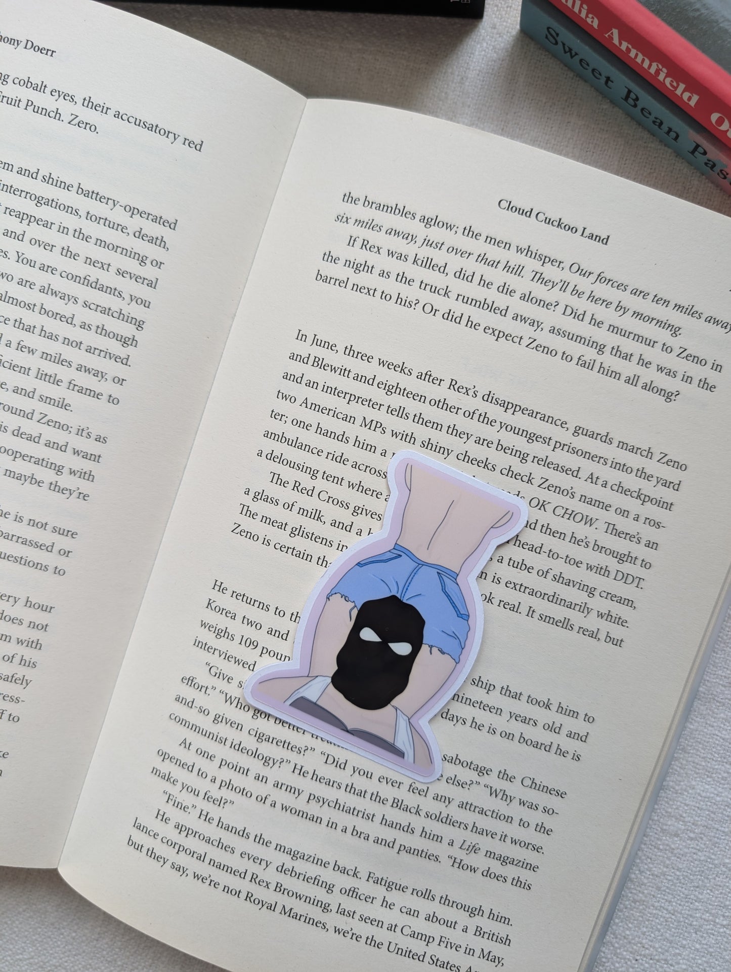 MASKED READER - STICKER