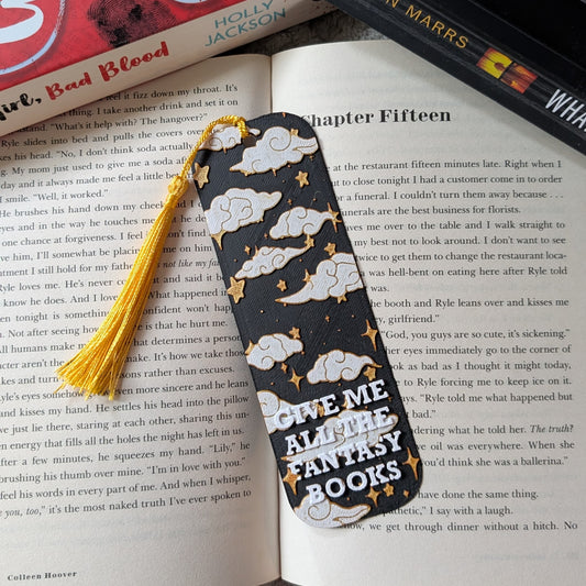 FANTASY BOOKS - 3D PRINTED BOOKMARK