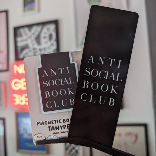 ANTI-SOCIAL BOOK CLUB - BOOKMARK