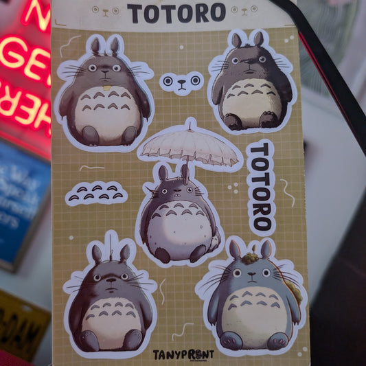 TOTORO  - STICKER SHEET