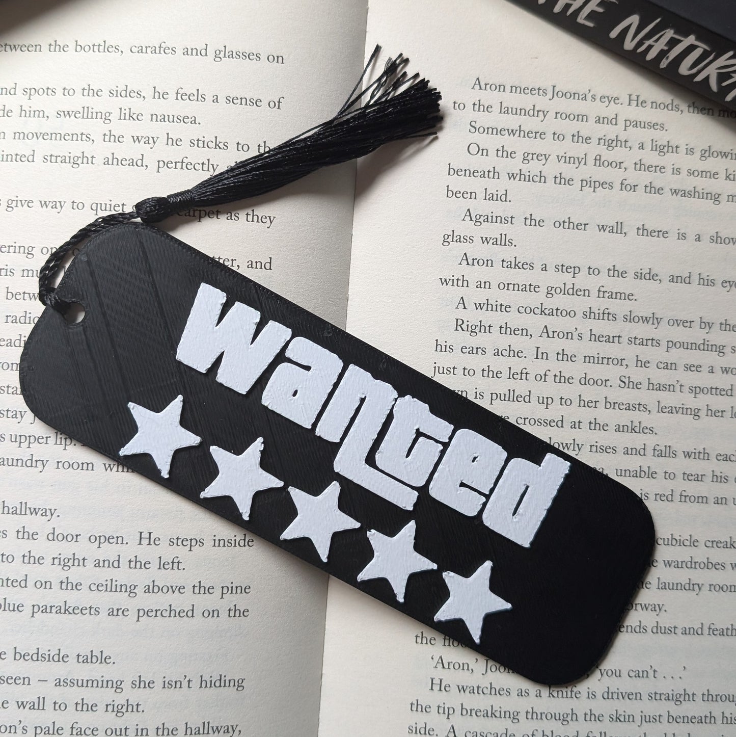 WANTED (GTA) - 3D PRINTED BOOKMARK