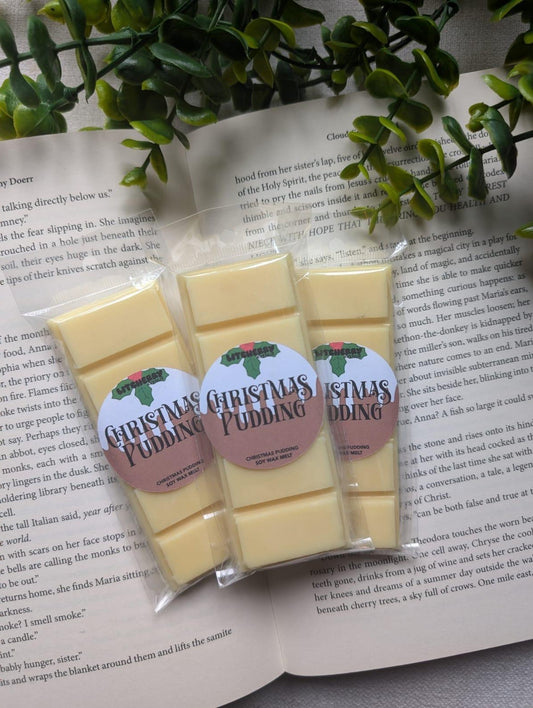 CHRISTMAS PUDDING - SOY WAX MELTS | LITCHERRY AVENUE X TANYPRINT