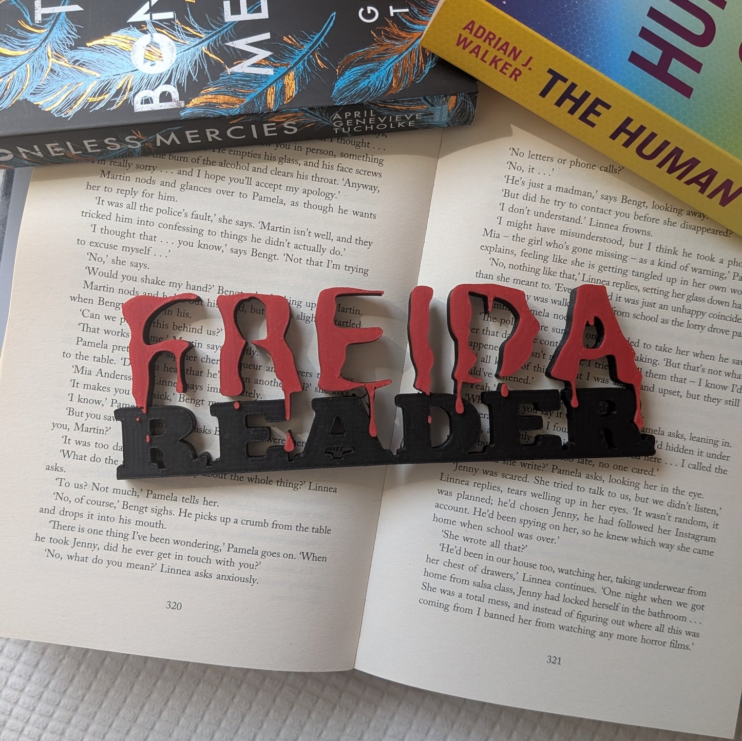 FREIDA READER - 3D PRINTED SIGN
