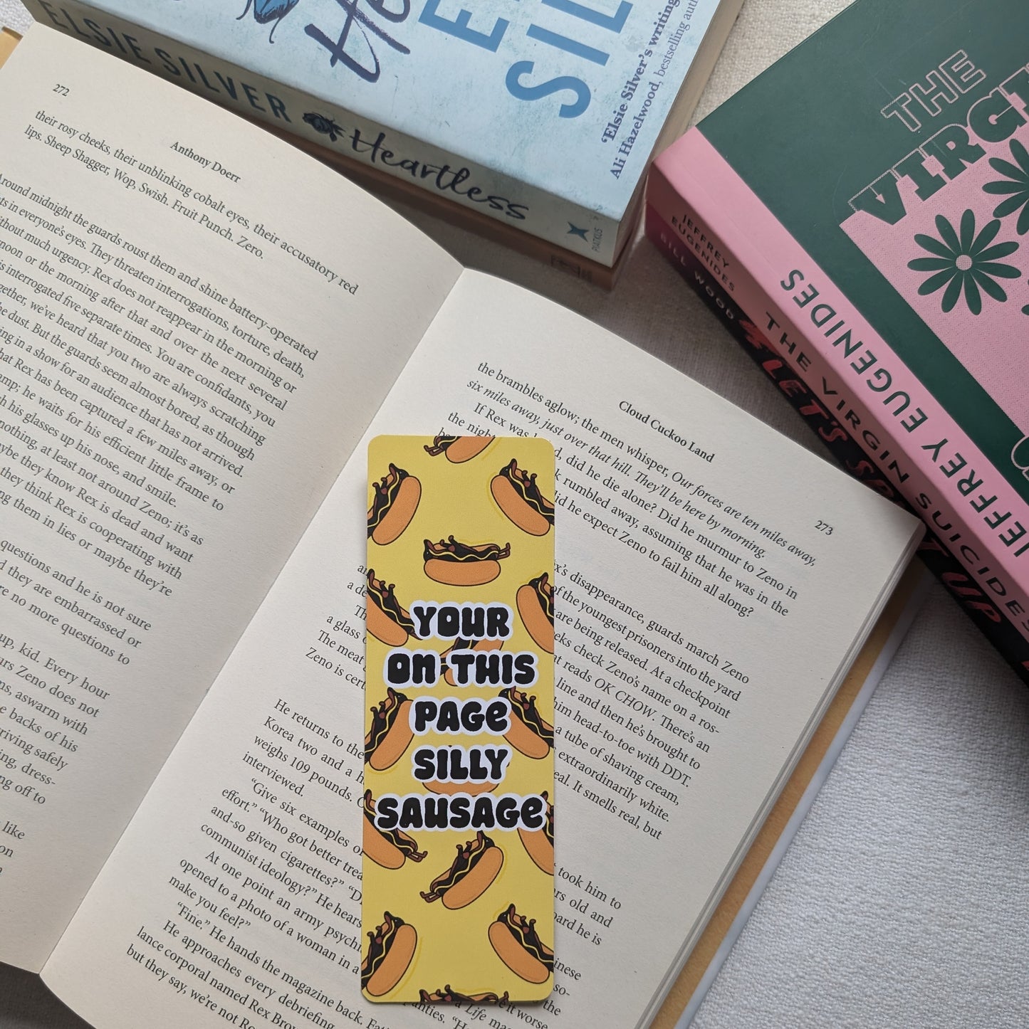 SILLY SAUSAGE - BOOKMARK