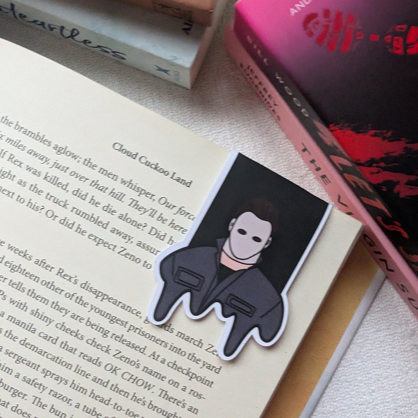 DRIPPY GHOST FACE & MYERS - BOOKMARK