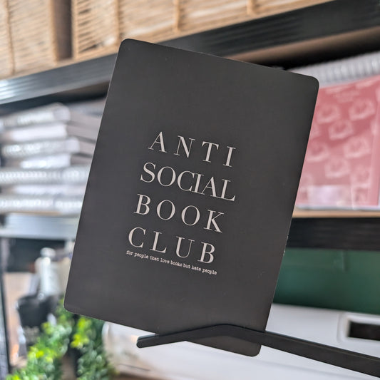 ANTI-SOCIAL BOOKCLUB - ART PRINT/ KINDLE INSERT