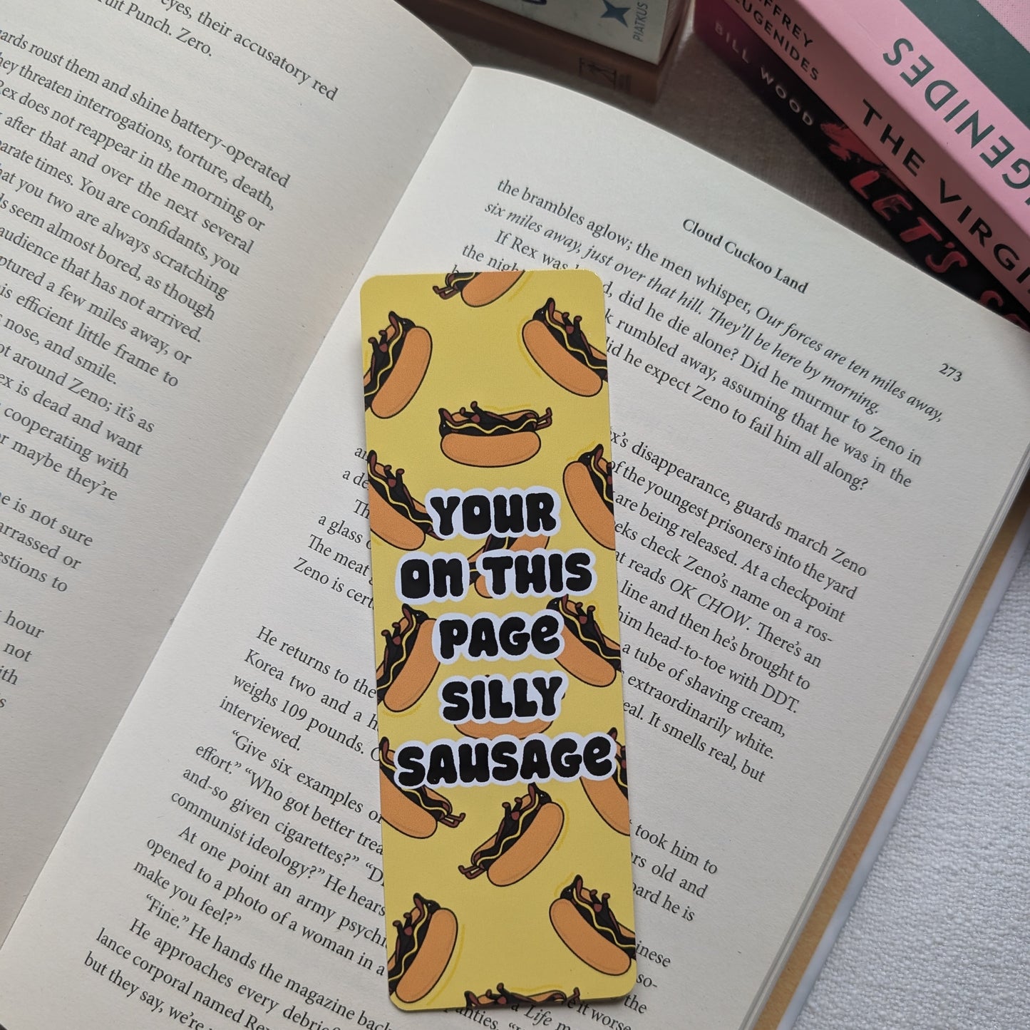 SILLY SAUSAGE - BOOKMARK