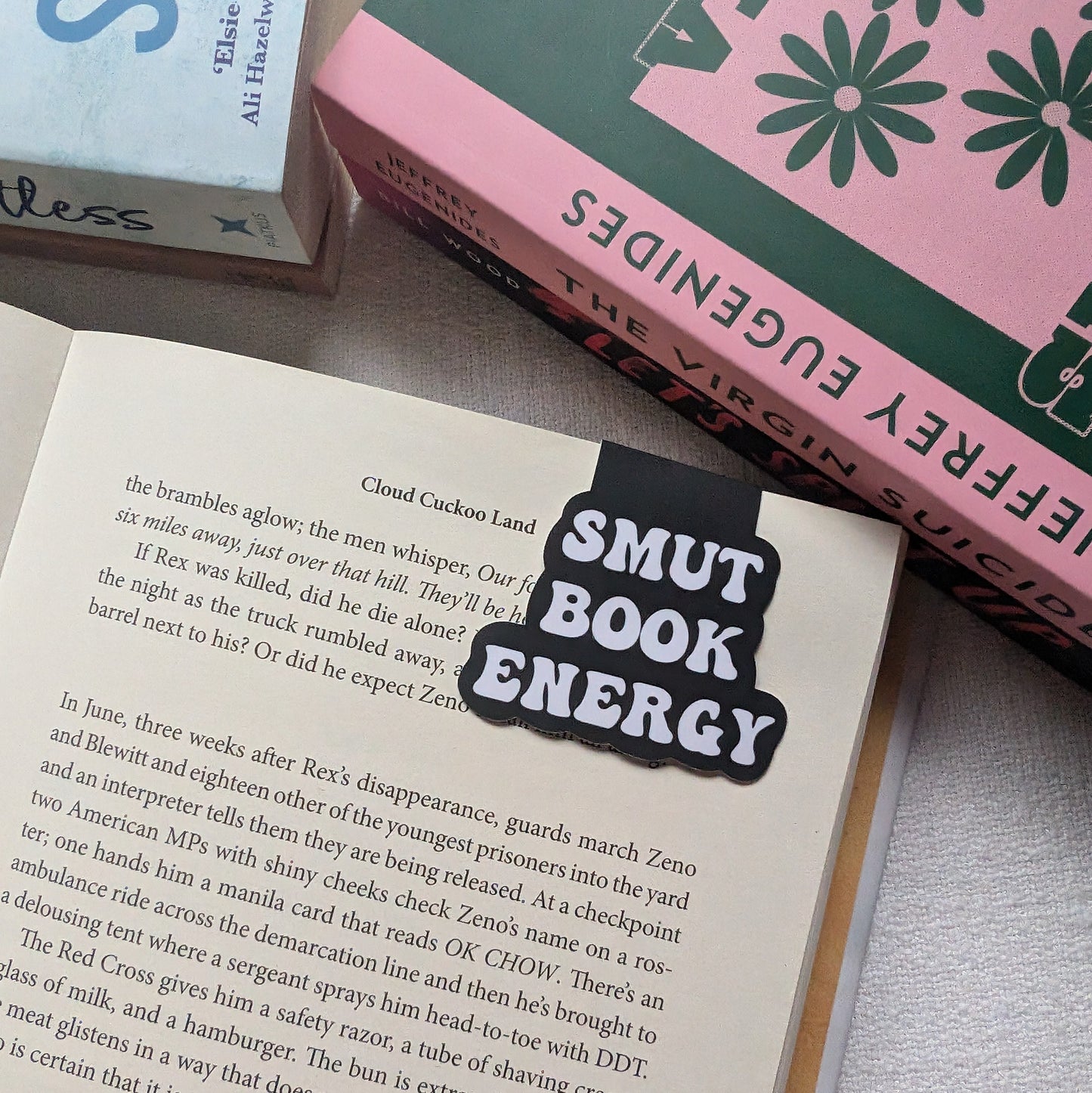 SMUT BOOK ENERGY - BOOKMARK