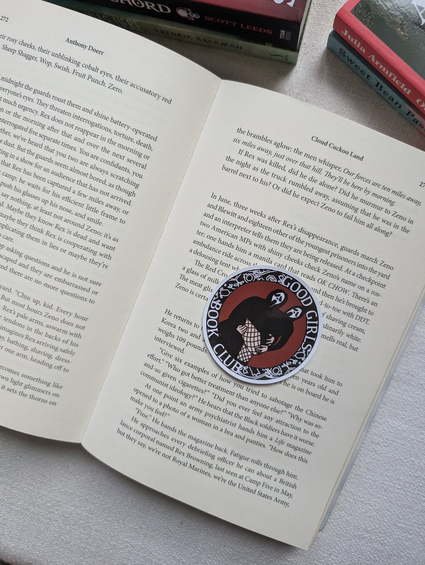 GOOD GIRLS BOOK CLUB - STICKER