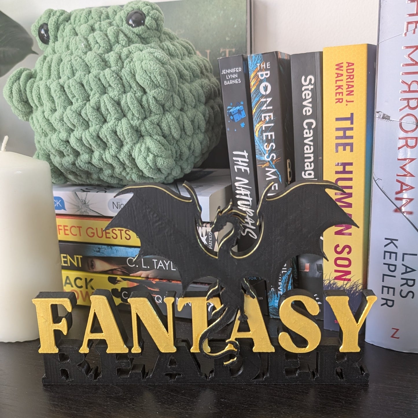 FANTASY READER - 3D PRINTED SIGN
