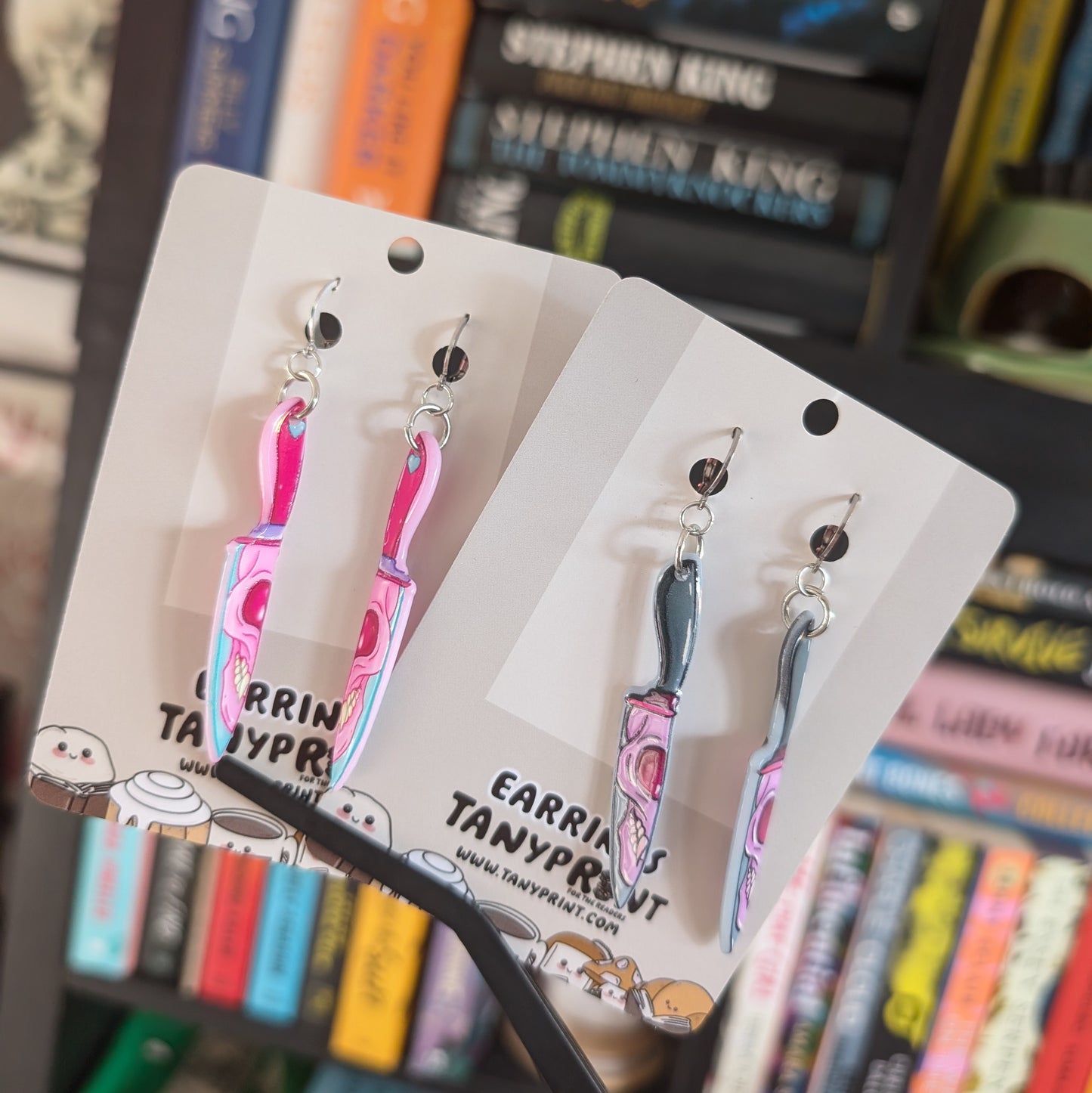 SKULL KNIFE - EARRINGS