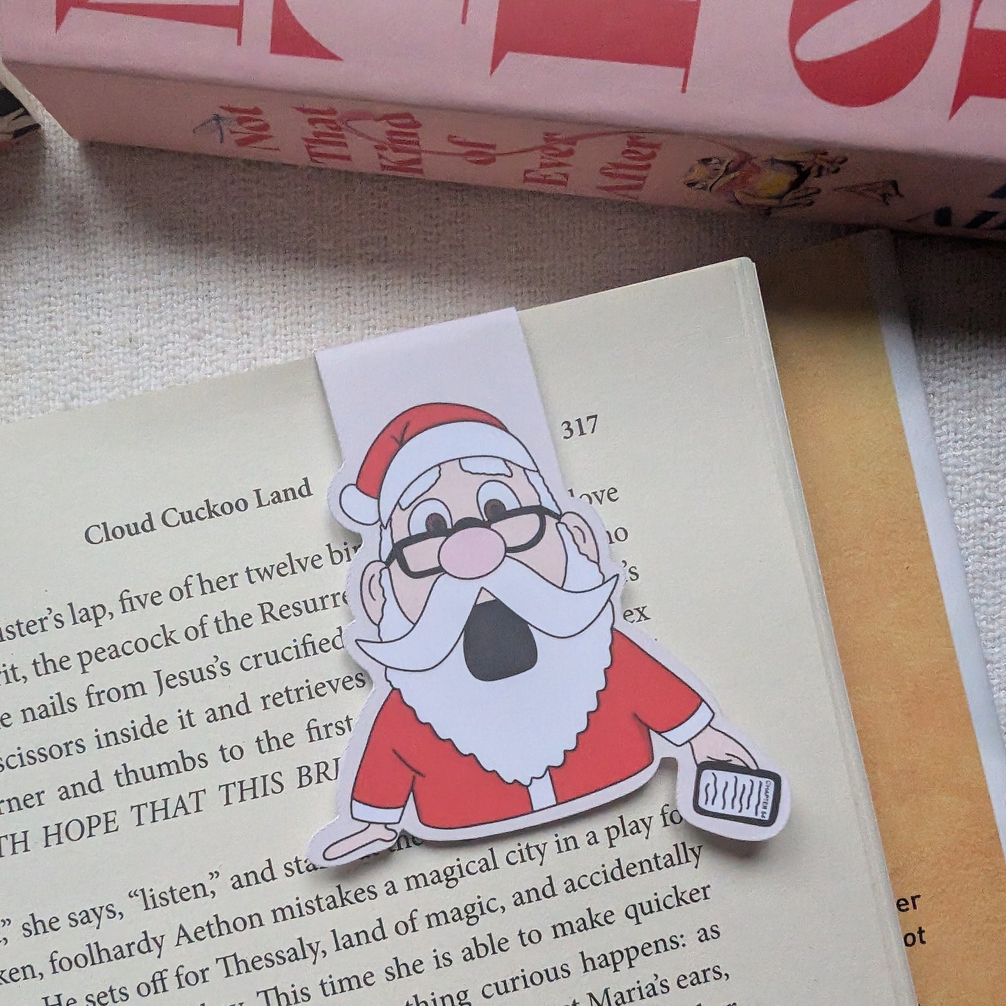 SANTAS KINDLE - BOOKMARK