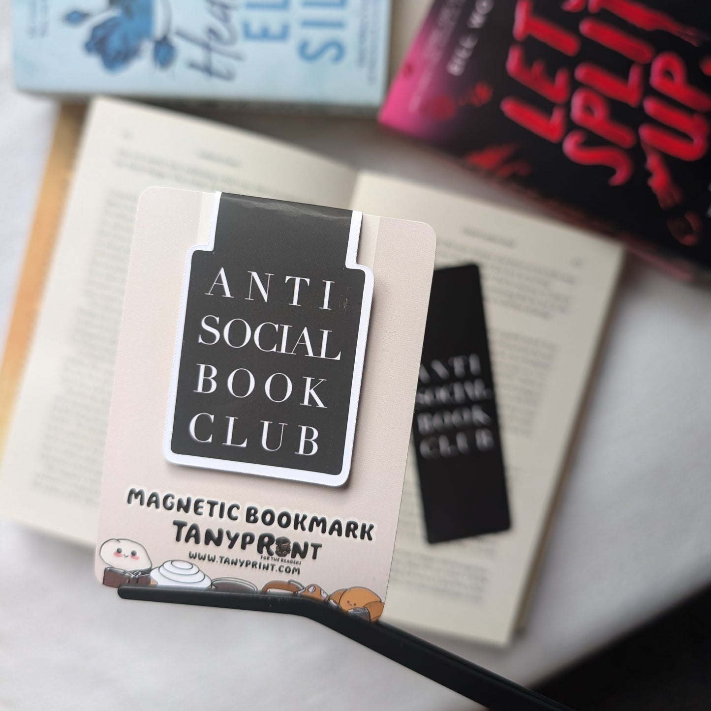 ANTI-SOCIAL BOOK CLUB - BOOKMARK