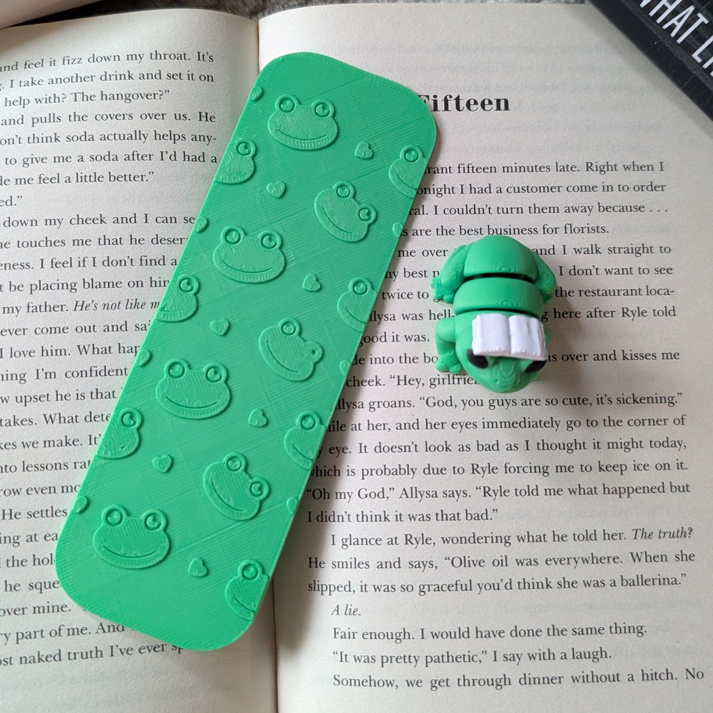 FROG BUDDY - 3D PRINTED BOOKMARK