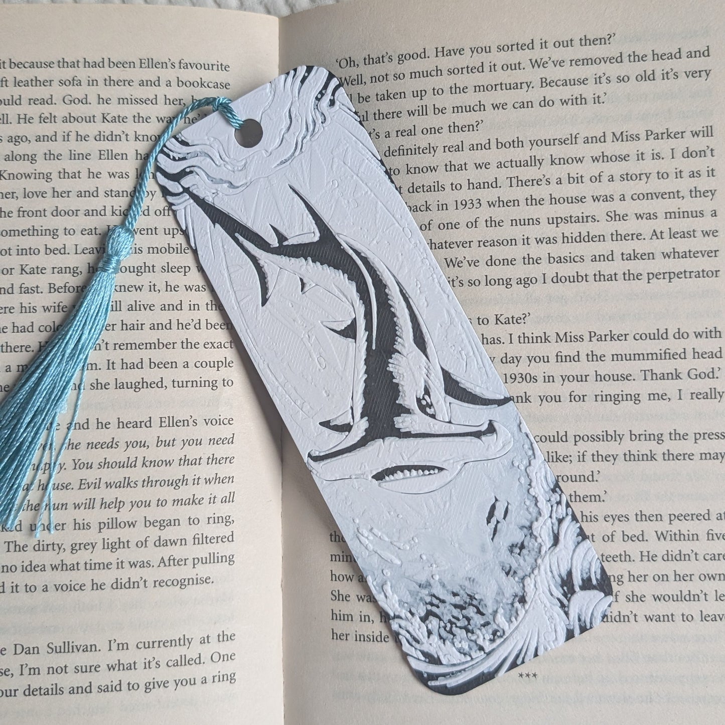 HAMMERHEAD SHARK - 3D PRINTED BOOKMARK