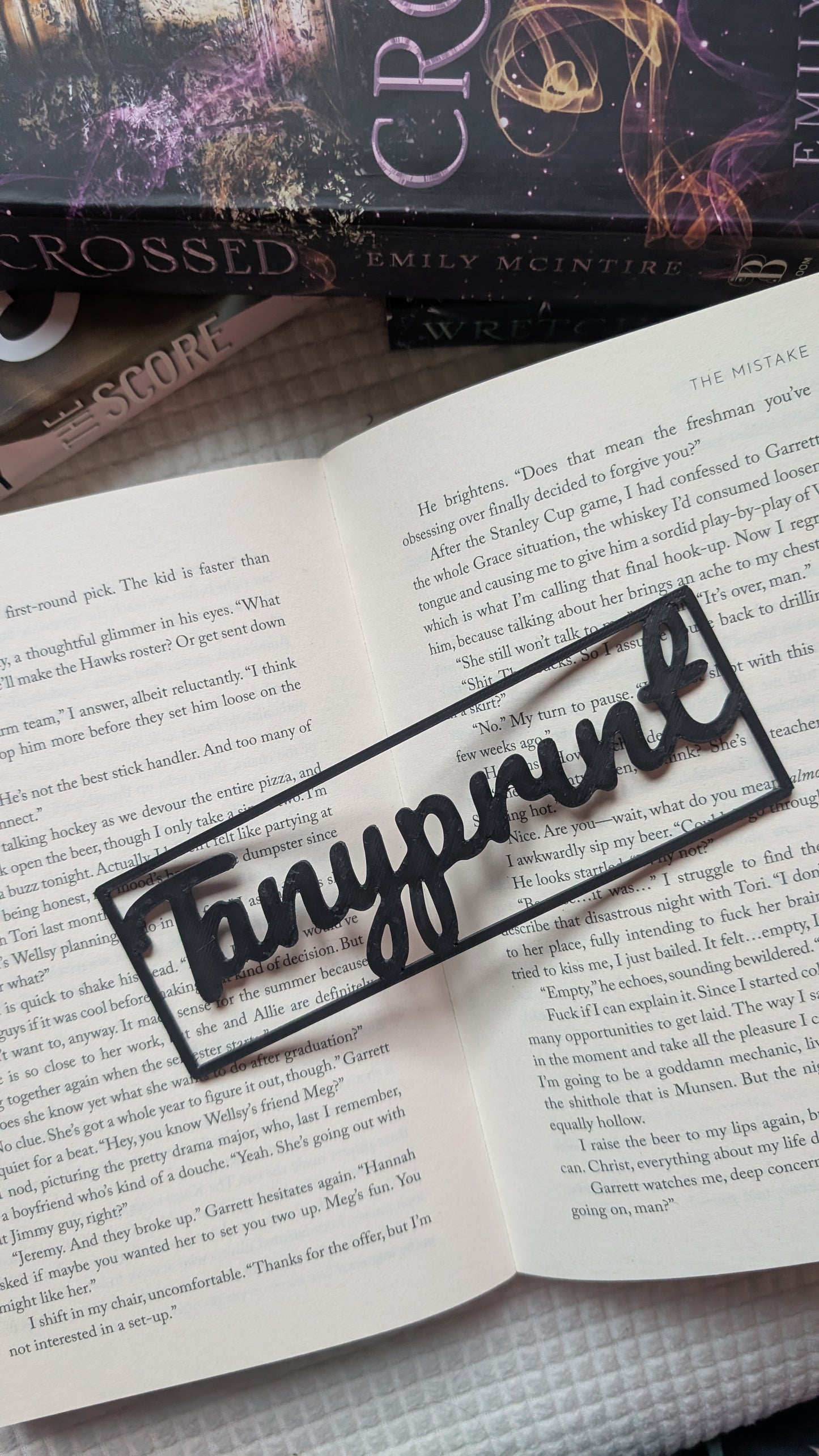 NAME - 3D PRINTED BOOKMARK