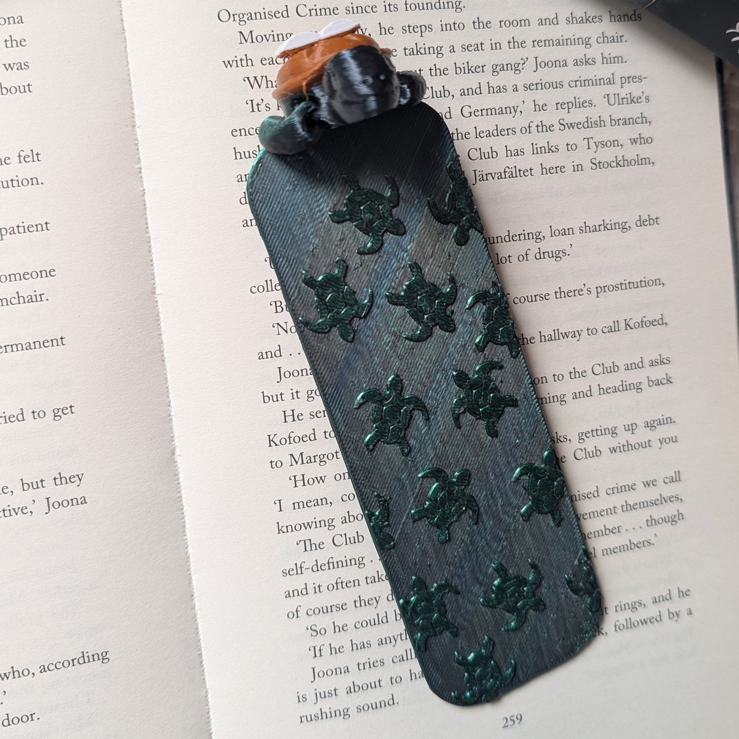 TURTLE BUDDY - 3D PRINTED BOOKMARK
