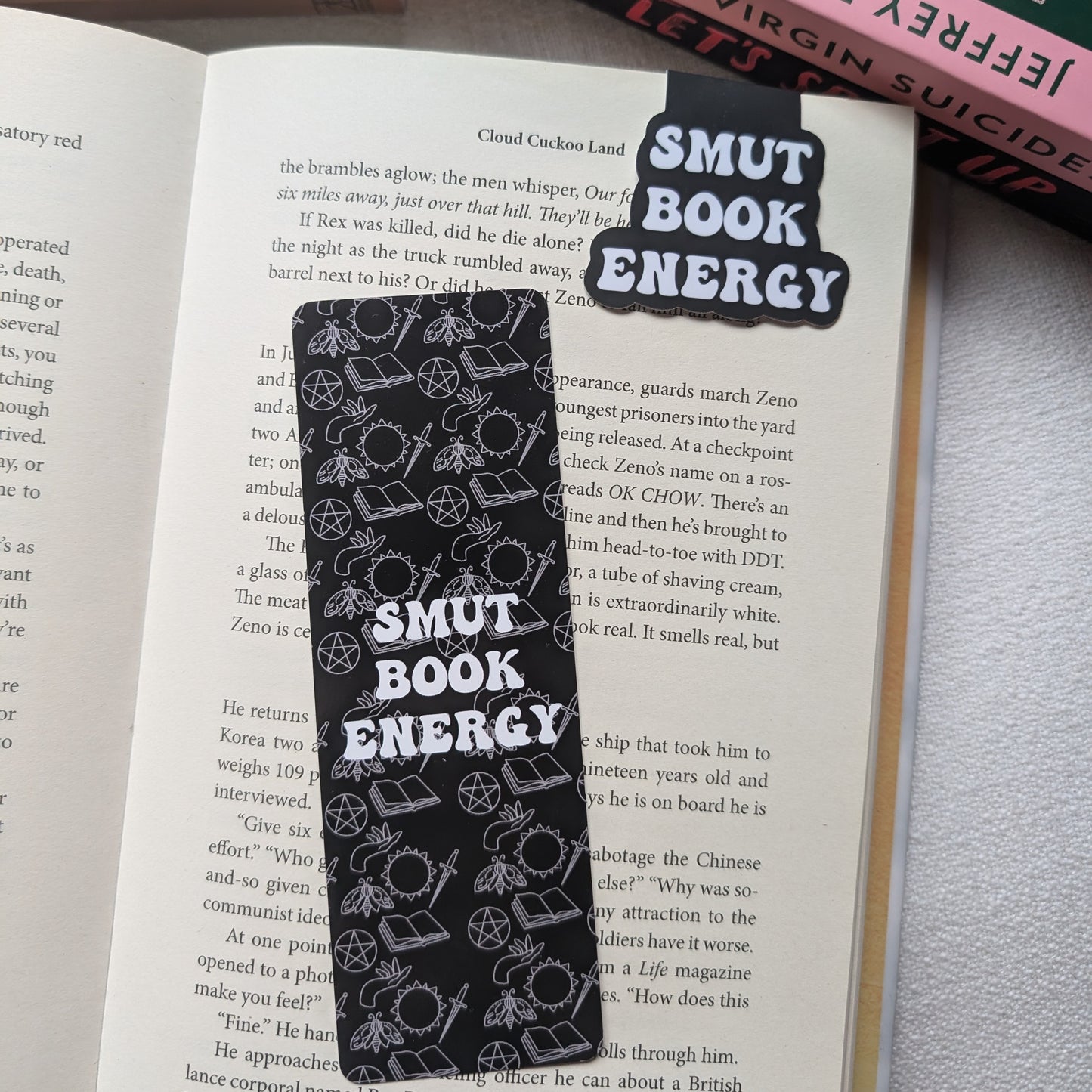 SMUT BOOK ENERGY - BOOKMARK