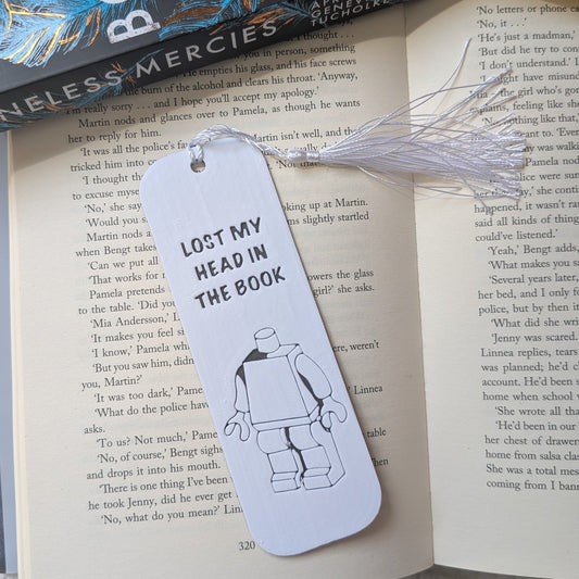 LOST MY HEAD - 3D PRINTED BOOKMARK