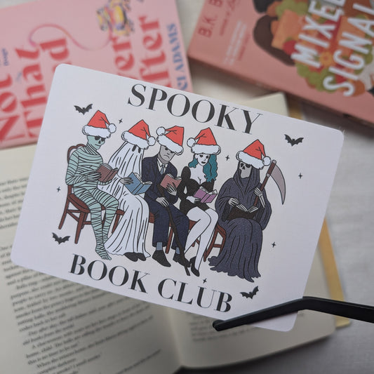 SPOOKY BOOKCLUB - ART PRINT/ KINDLE INSERT