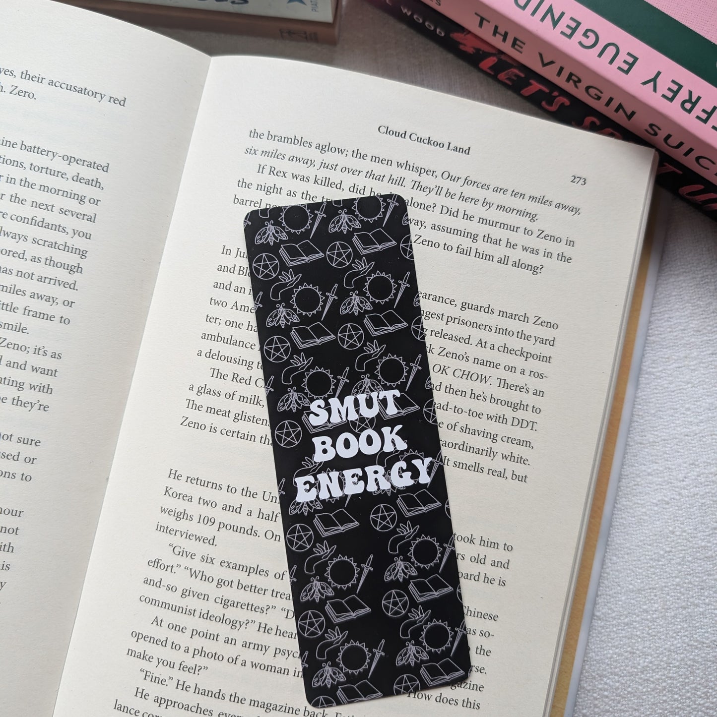 SMUT BOOK ENERGY - BOOKMARK