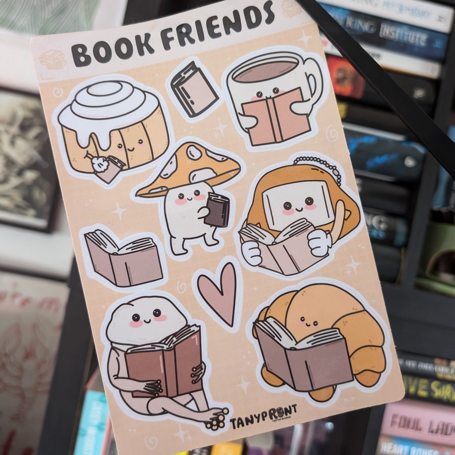 BOOK FRIENDS - STICKER SHEET